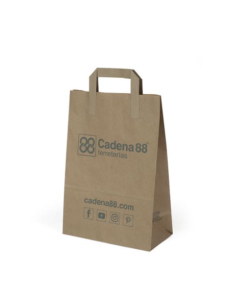 BOLSA PAPEL C 88 22X32 CM. CJA.400 UN.