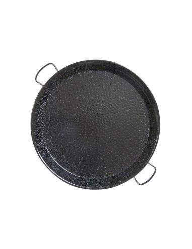 PAELLERA ACERO ESMALTADO 34 CM. 6 RAC.
