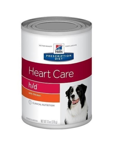 Hills PD Canine h/d heart care lata 370 gr