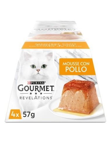 GOURMET REVELATIONS Mousse Pollo 4*57 gr