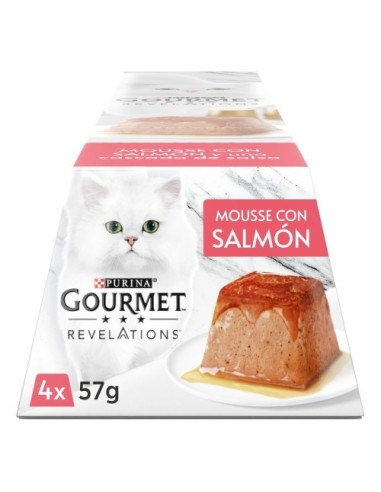 GOURMET REVELATIONS Mousse Salmón 4*57 gr