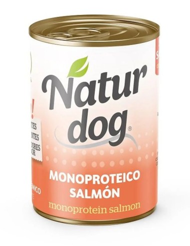 NATURDOG MONOPROTEICO SALMON 400 GR