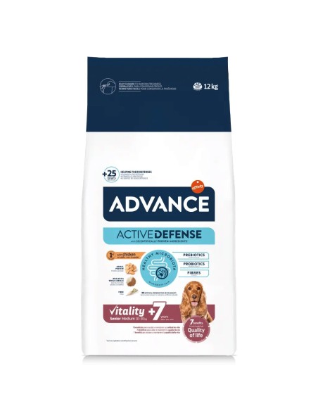 Advance Medium Senior Chicken & Rice 12 kg