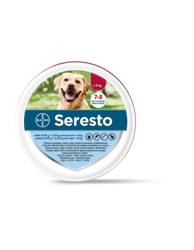 SERESTO collar perros peso SUPERIOR a 8 kg